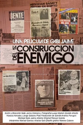 La construcción del enemigo poster