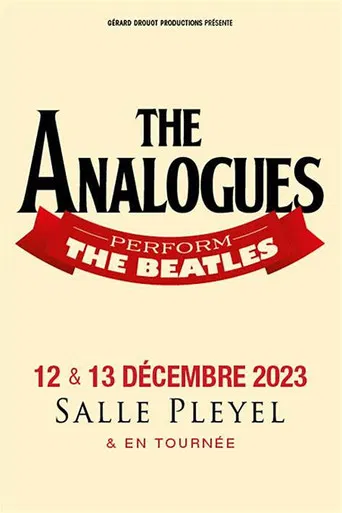 Hommage to the Beatles The Analogues at Paris' Salle Pleyel poster