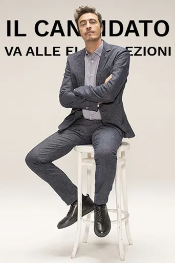 Il candidato va alle elezioni poster