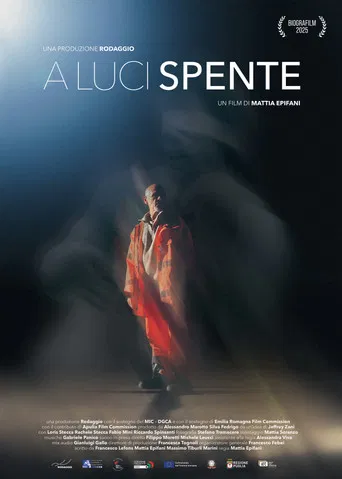 A luci spente poster