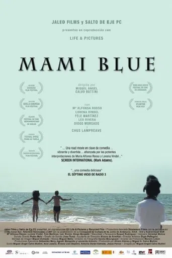 Mami blue poster