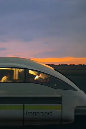 Transrapid - Von der Elbe an die Spree poster