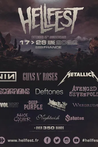 Nightwish: Live at Hellfest 2022 poster