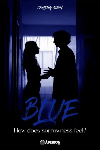 Blue poster