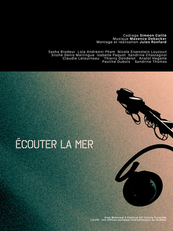 Écouter la mer poster