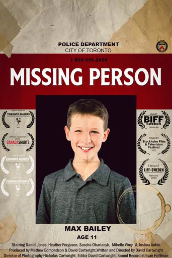 Missing Person poster