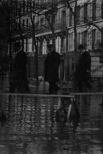 Paris unter Hochwasser poster