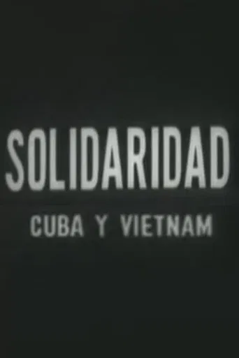 Solidaridad Cuba y Vietnam poster