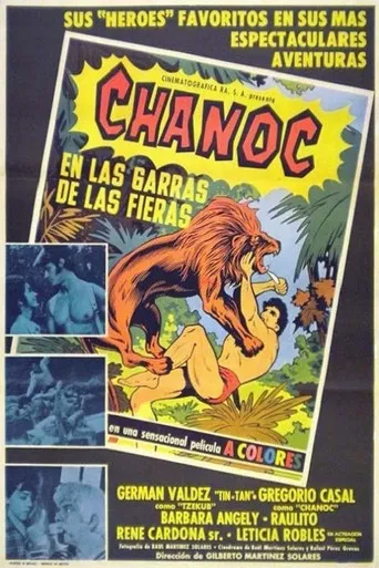 Chanoc en las garras de las fieras poster