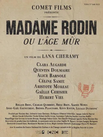 Mrs Rodin or The Age of Maturity poster