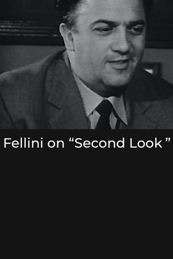 Fellini on “Second Look” poster