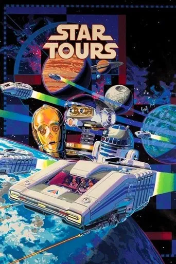George Lucas' Star Tours poster