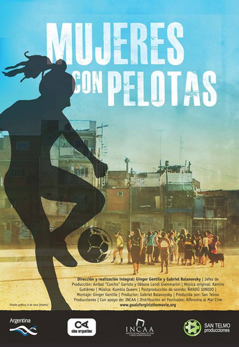 Mujeres con Pelotas poster