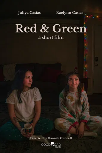 Red and Green poster