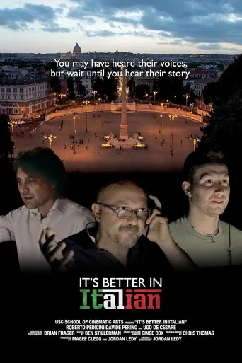 It's Better in Italian poster