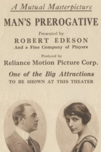 Man's Prerogative poster