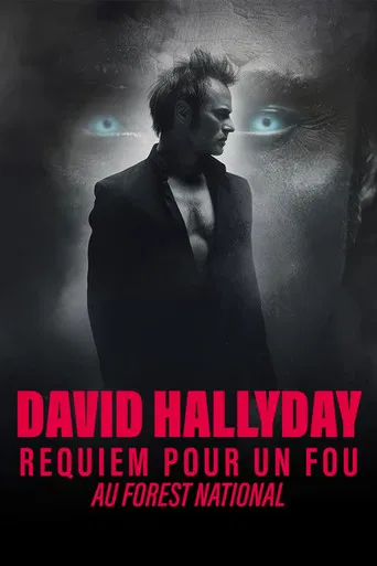David Hallyday, Requiem pour un fou, au Forest National poster