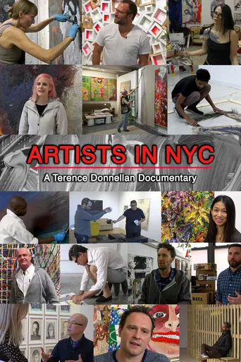 Artists in NYC poster
