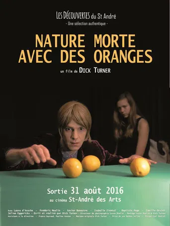 Nature morte avec des oranges poster