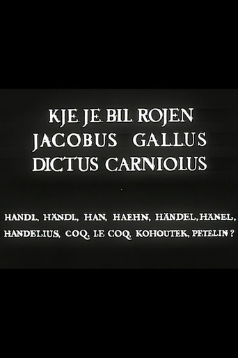 Where Was Jacobus Gallus Born poster