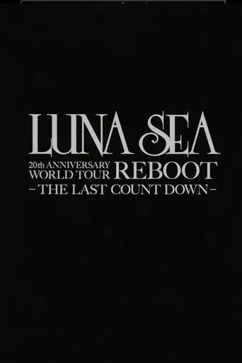 LUNA SEA 20th Anniversary World Tour REBOOT -to the New Moon- 24th December, 2010 at TOKYO DOME poster