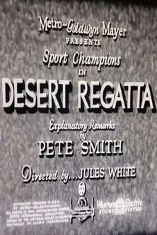 Desert Regatta poster