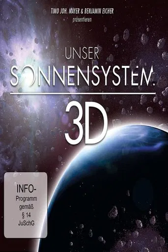 Unser Sonnensystem 3D poster