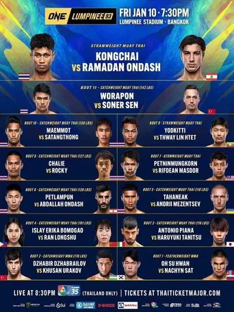 ONE Friday Fights 93: Kongchai vs. Ondash poster