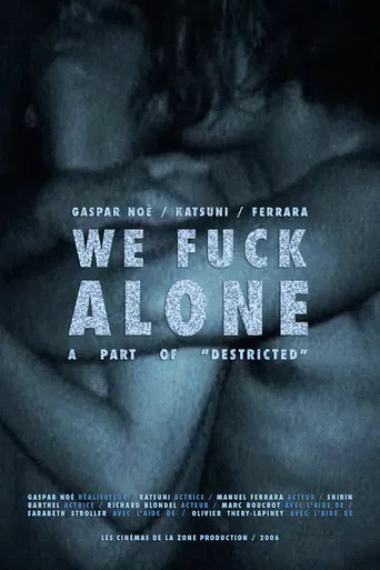 Destricted: We Fuck Alone poster