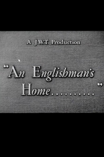 An Englishman's Home.......... poster