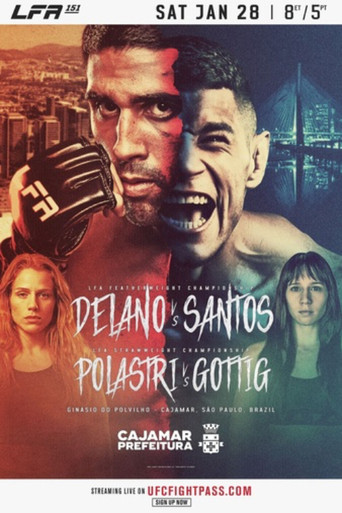 LFA 151: Delano vs. Santos poster