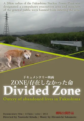 Divided Zone - Outcry of Abandoned Lives in Fukushima poster
