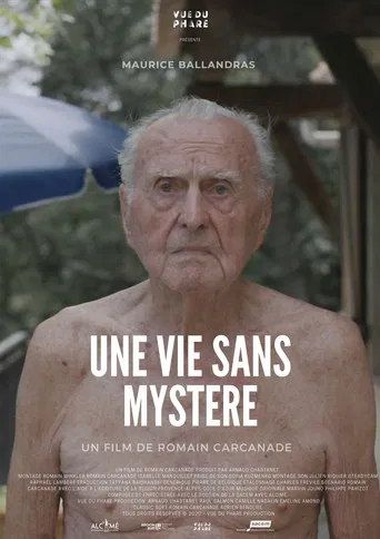 Une vie sans mystère poster
