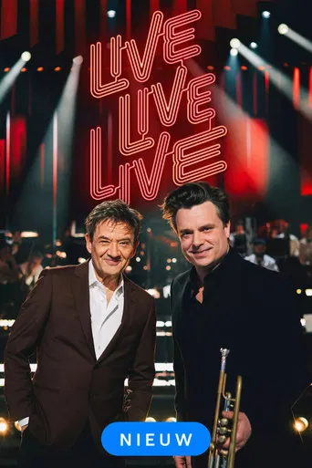 Live live live poster