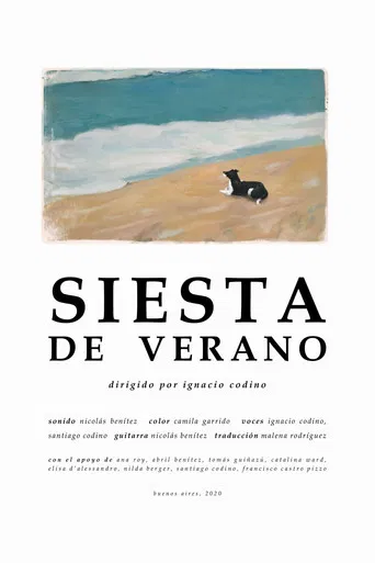 Siesta de verano poster