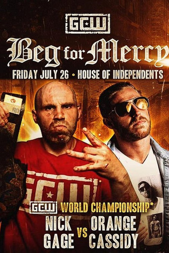 GCW Beg for Mercy poster