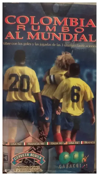 Colombia rumbo al mundial poster