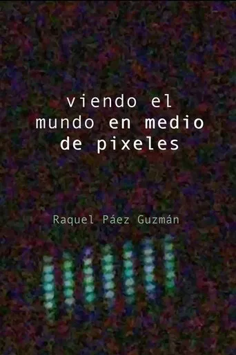 Viendo el mundo en medio de pixeles poster