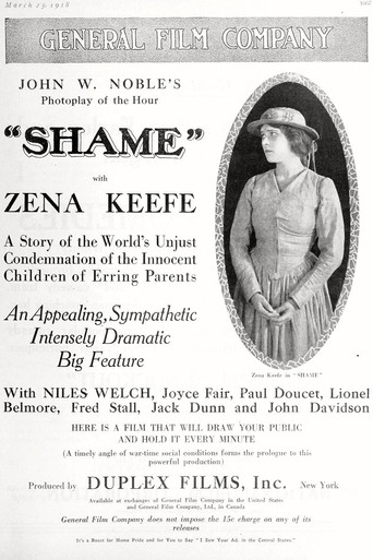 Shame poster