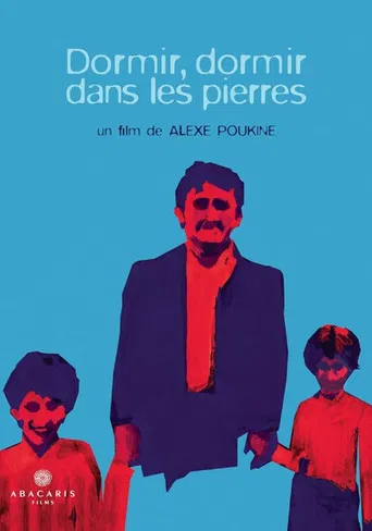 Dormir, dormir dans les pierres poster