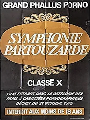 Symphonie partouzarde poster