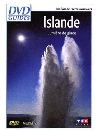 Islande, lumière de glace poster