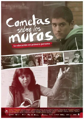 Cometas sobre los muros poster
