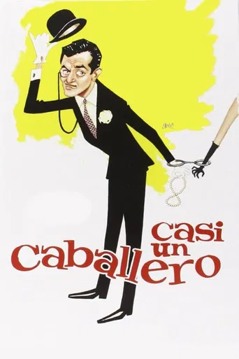 Casi un caballero poster