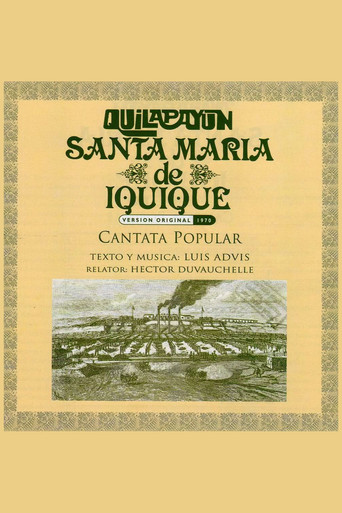 Escuela Santa María de Iquique 1907 poster