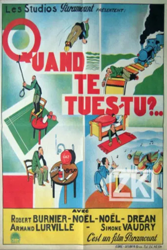 Quand te tues-tu? poster