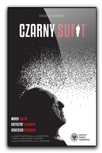 Czarny sufit poster