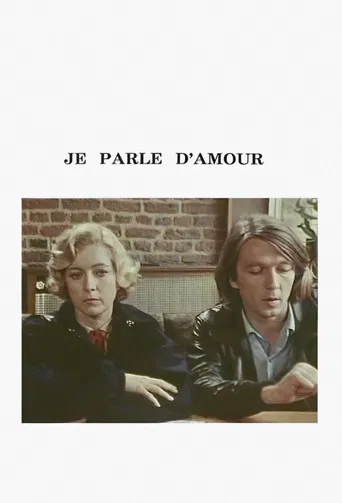 Je parle d'amour poster