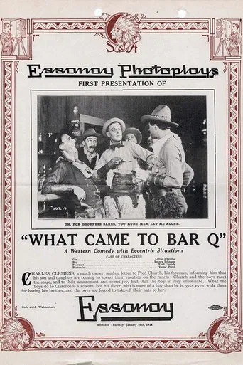 What Came to Bar Q poster
