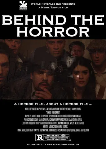 Behind the Horror poster